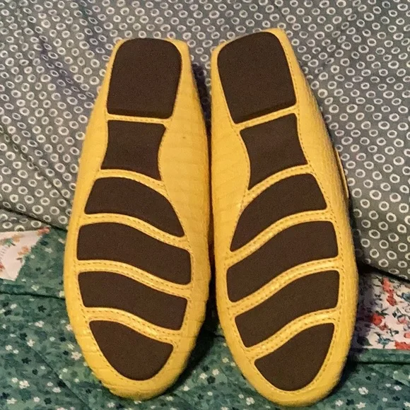 J.Crew Bright Yellow driving loafer - Picture 2 of 6